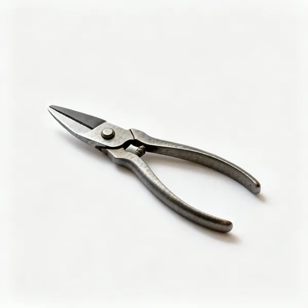 A pair of japanese bonsai jin pliers with heavy flat gripping jaws