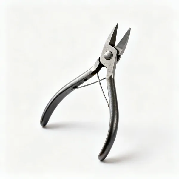 Jin and wire pliers: A pair of bonsai wiring pliers with flat round nosed jaws