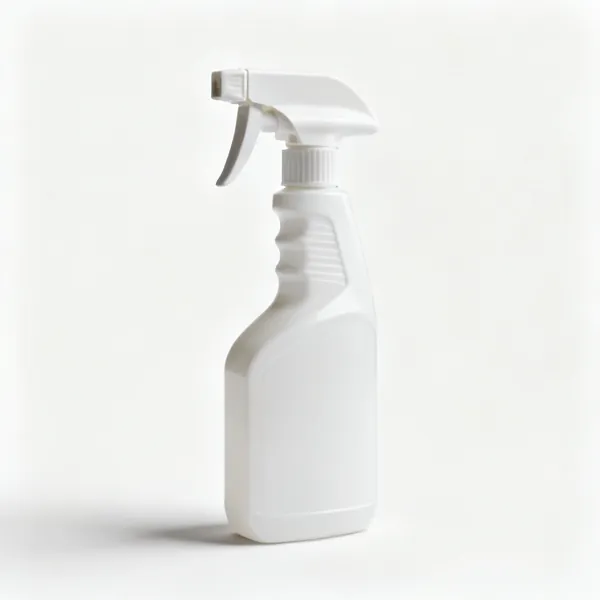 Blade disinfectant: A spray bottle of tool disinfectant with a trigger nozzle
