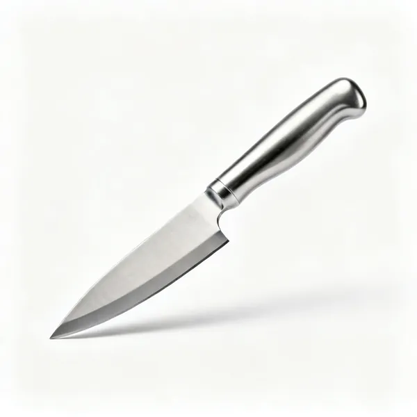 Stainless hori hori: A stainless steel japanese hori hori garden knife with a pointed blade and a moulded handle