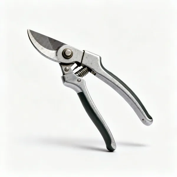 Anvil secateurs: A pair of anvil type pruning secateurs