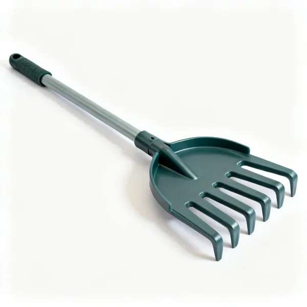 Leaf grabs: A pair of large plastic leaf grabber hands
