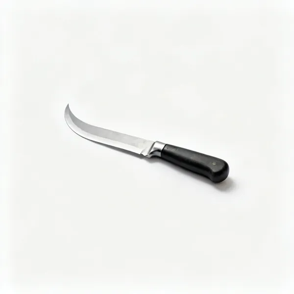 A short curved harvesting knife