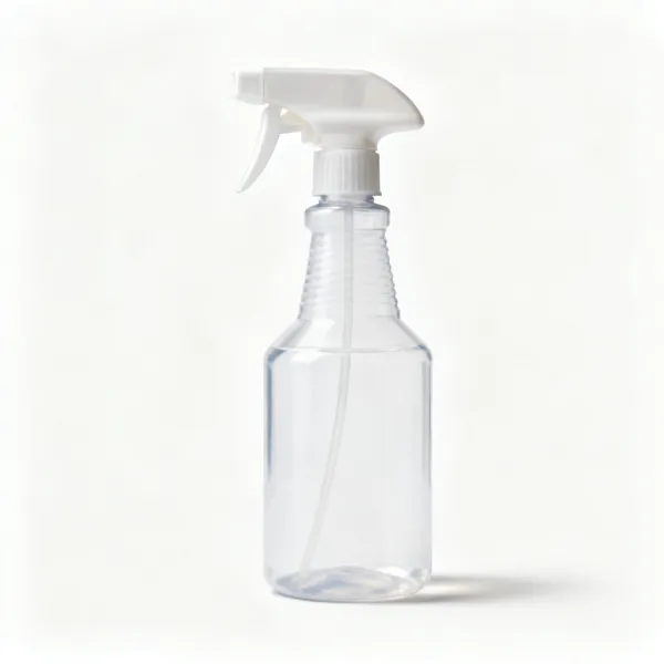 Misting bottle: A plastic misting spray bottle
