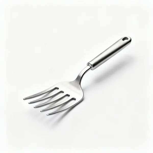 Potato fork: A flat tined potato lifting fork