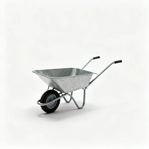 A garden sack truck with two wheels