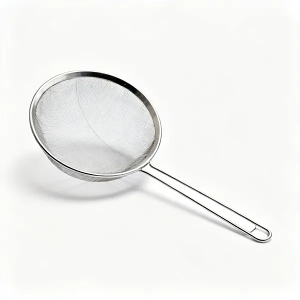 Soil sieve: A round garden soil riddle sieve