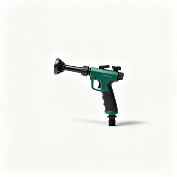 An oscillating garden sprinkler