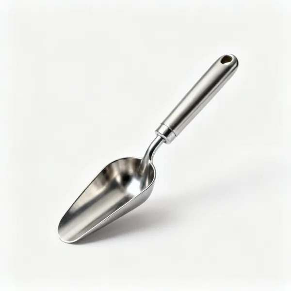 A stainless steel widger seedling tool
