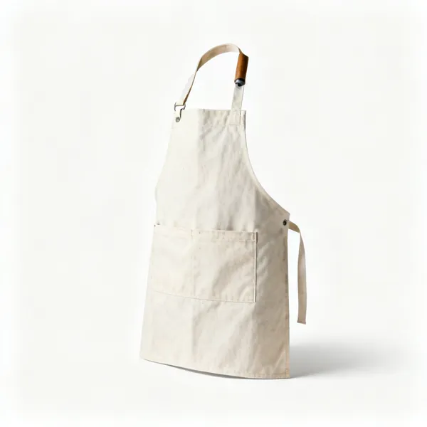 A canvas workshop apron