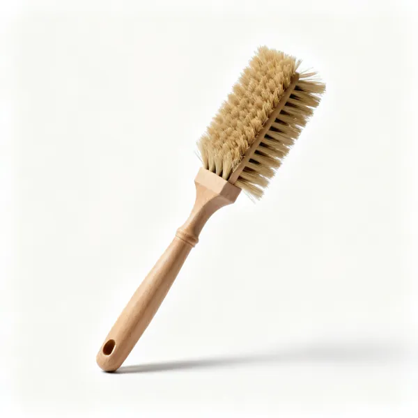 Stiff cleaning brushes for stained glass