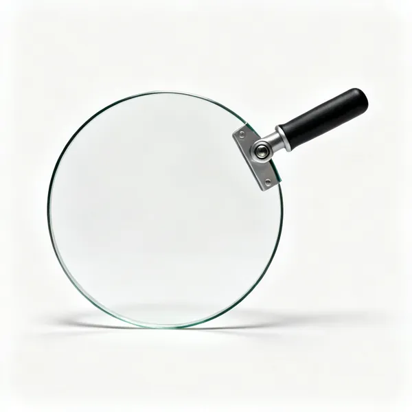 A glass circle cutter with a pivot arm