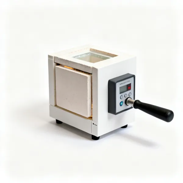 Glass kiln: A small programmable glass fusing kiln