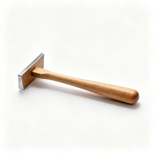 A wooden lathekin stained glass tool