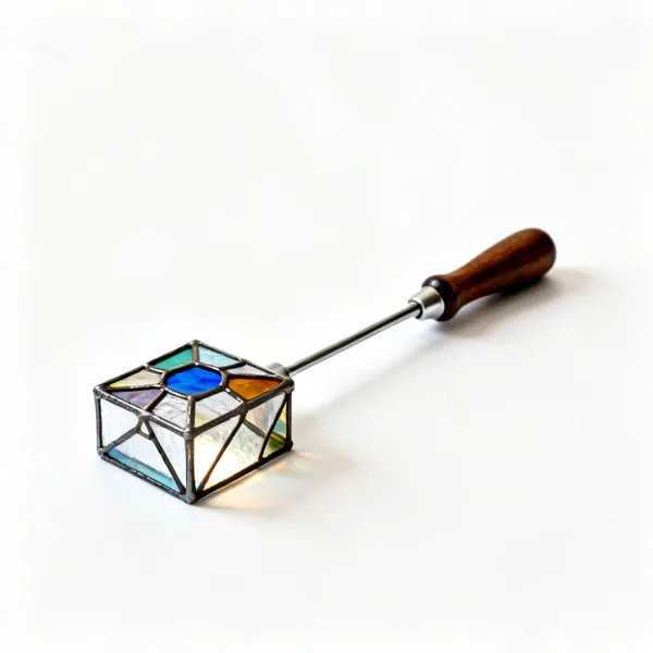 A stained glass light box