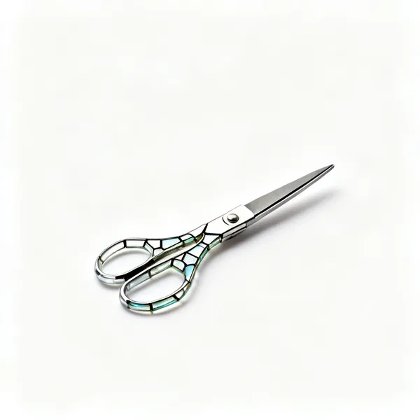 Stained glass pattern shears