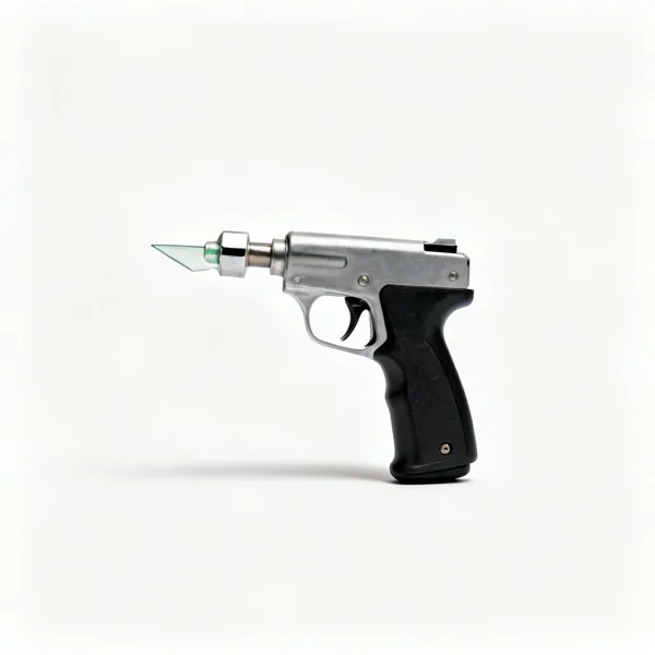 Pistol grip cutter: A pistol grip glass cutter