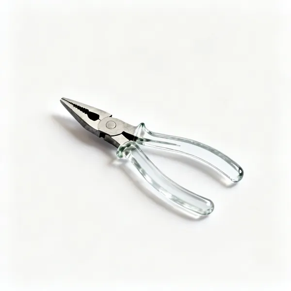 A pair of glass running pliers