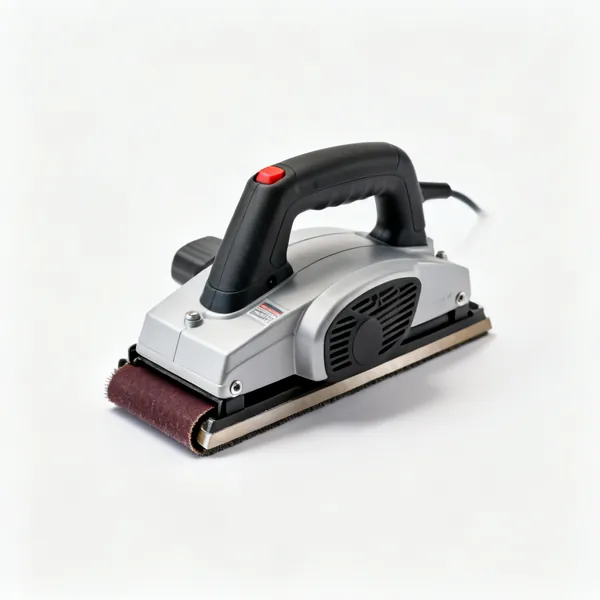 A wet belt sander for glass