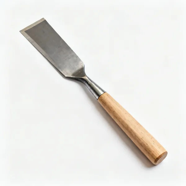 Timber framing chisel: A very large timber framing slick chisel with a wide blade and a long handle