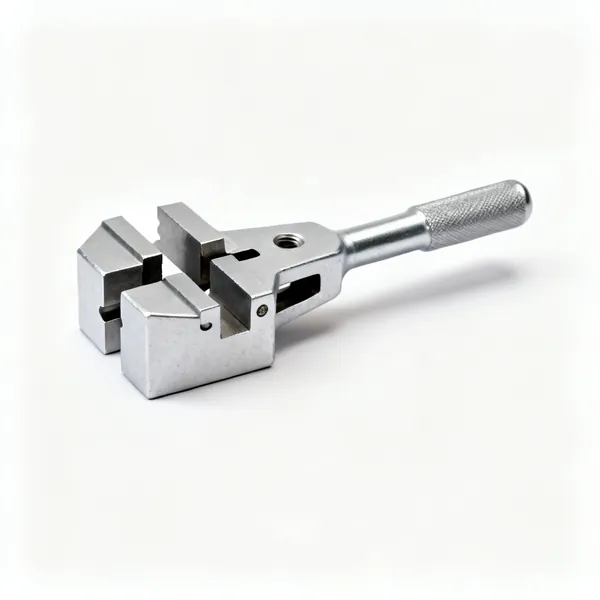 Soft jaws: A pair of magnetic aluminium soft jaw vice liners