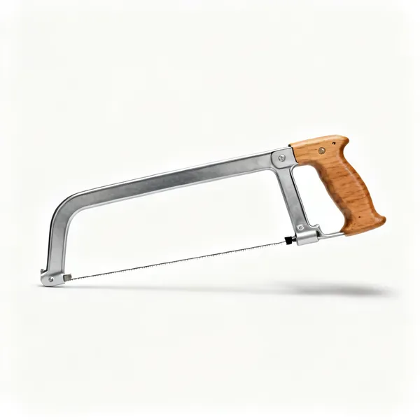 Fret saw: Wooden handle and extremely fine thin blade