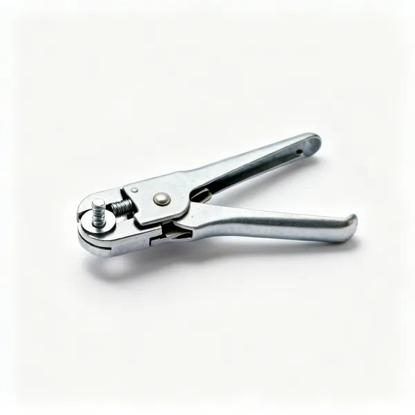 Sheet hole punch: A sheet metal hole punch with a threaded draw stud, punch and round die
