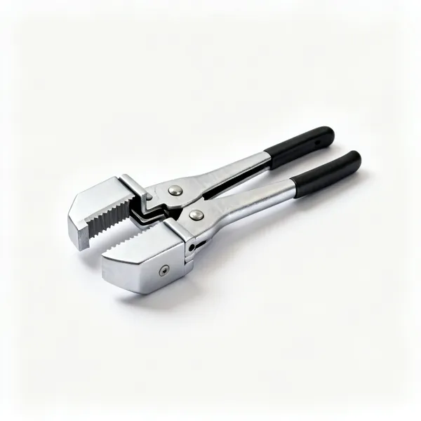 Soft vice jaws: A pair of aluminium soft vice jaw covers designed to clip over vice jaws