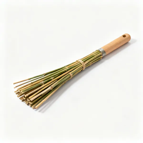 Support canes: A bundle of thin bamboo garden canes tied together