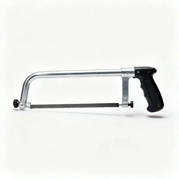 Hacksaw: Tensioning knob and pistol grip handle