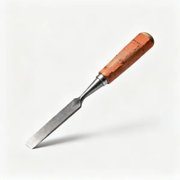 A narrow brick chisel with a hardened steel blade