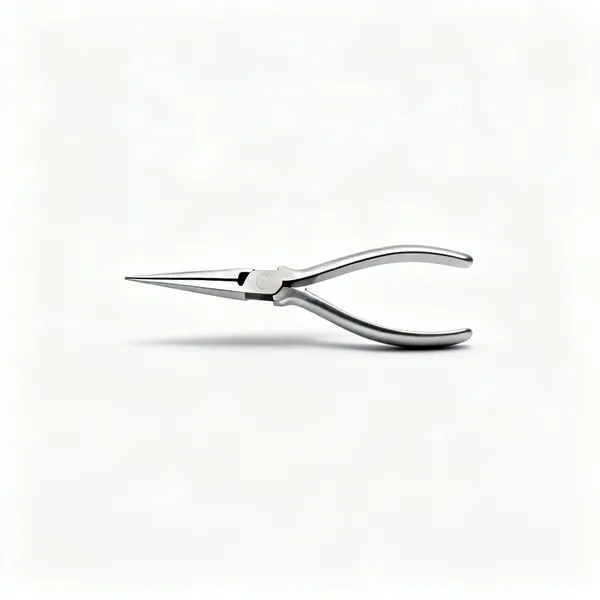 A pair of long nose pliers with slim tapered jaws