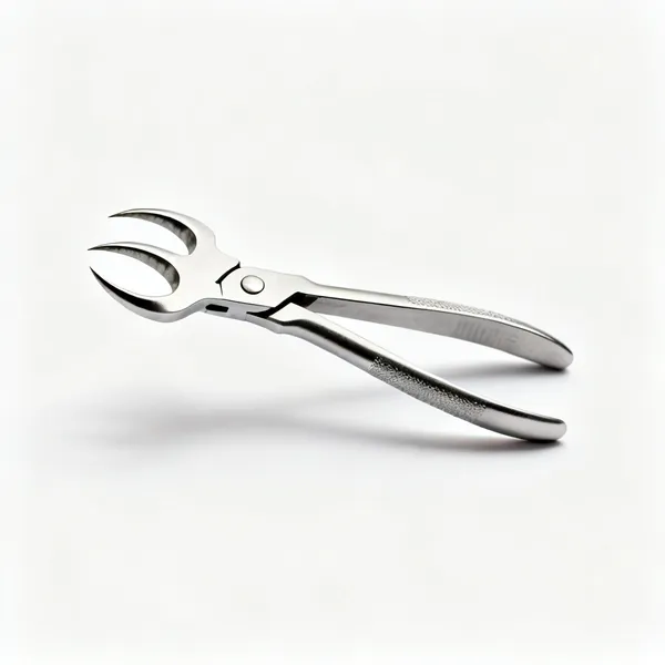 A cat's paw nail puller with sharpened curved claws