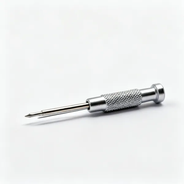A set of small precision screwdrivers with knurled handles