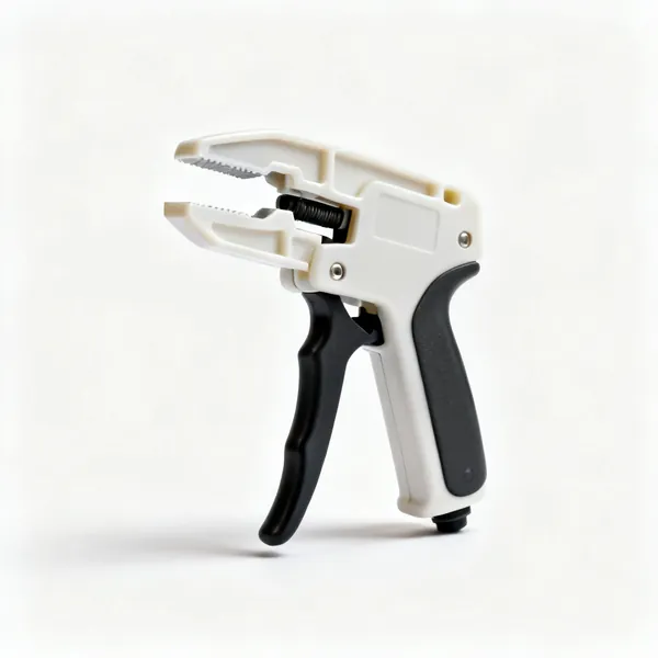 Quick release clamp: A one-handed trigger clamp with plastic jaws