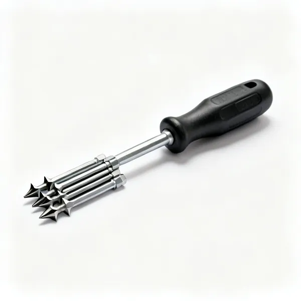 Torx drivers: A set of Torx star-tipped screwdrivers