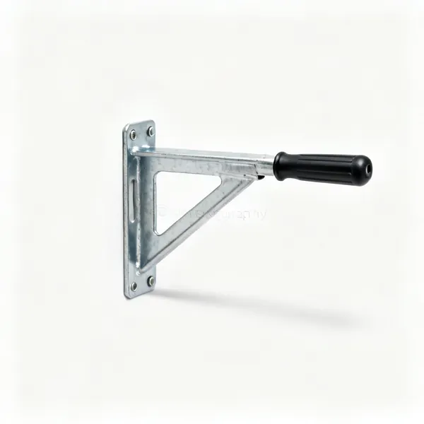 Wall bracket kit: A galvanised air conditioner wall mounting bracket