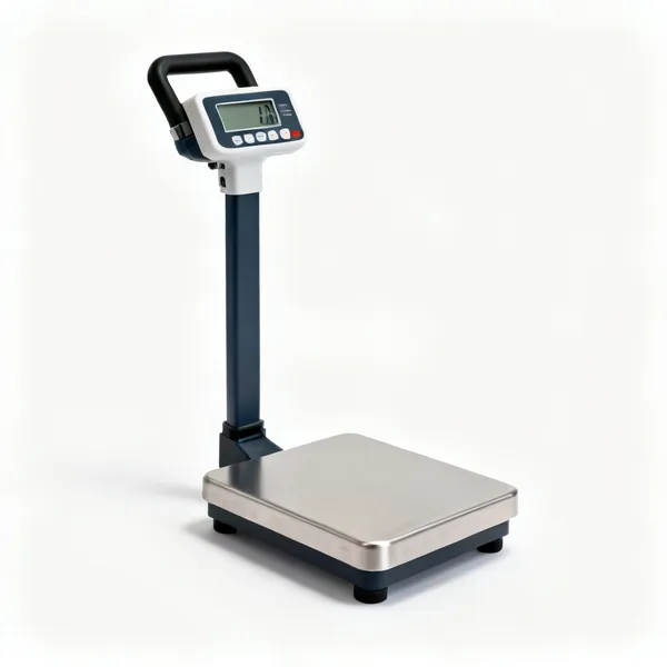 Digital refrigerant charging scales with a platform
