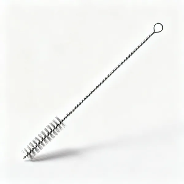 Coil brush: A thin coil cleaning brush