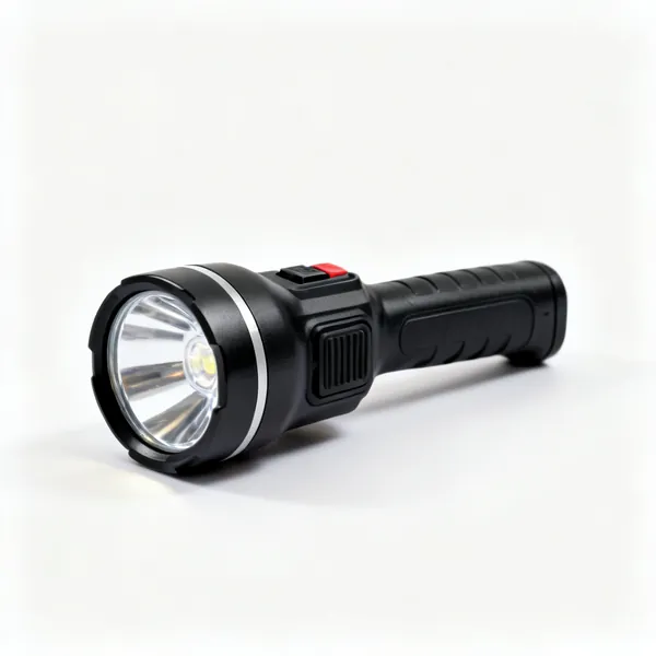 An LED head torch