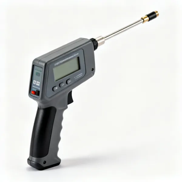 Electronic leak detector: A handheld electronic refrigerant leak detector