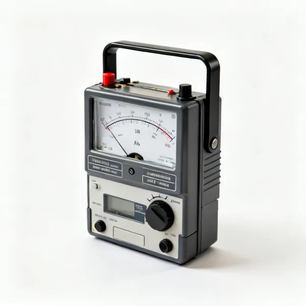 Insulation tester: An insulation resistance tester megohmmeter