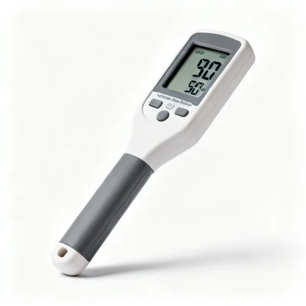 A digital psychrometer humidity meter