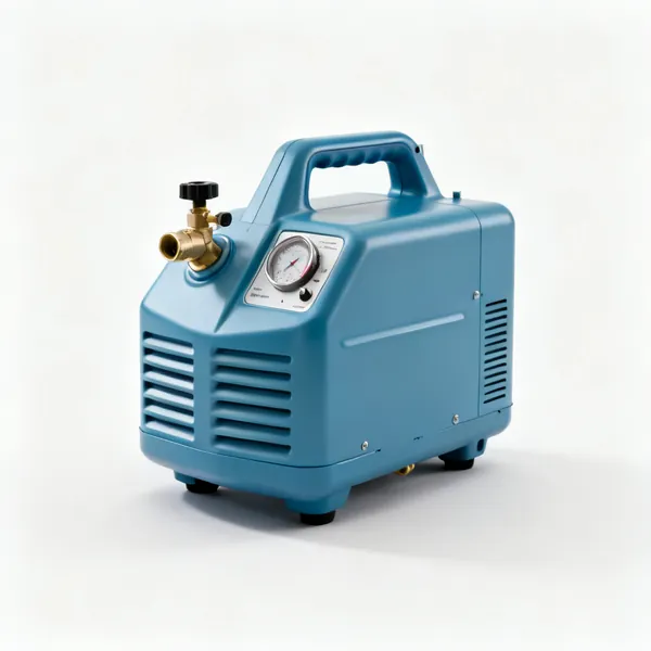 A refrigerant recovery machine unit