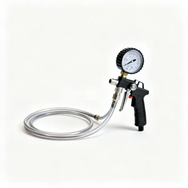 Static pressure tips: Static pressure test tips with tubing