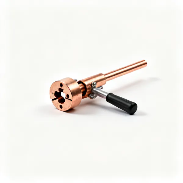 A copper tube swaging tool set