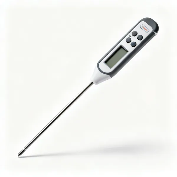 Two probe thermometer: A dual probe digital thermometer