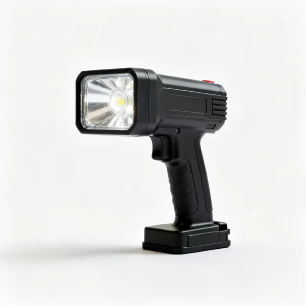 A magnetic LED work light