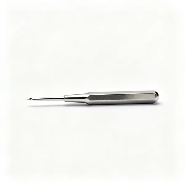 A steel bezel pusher tool