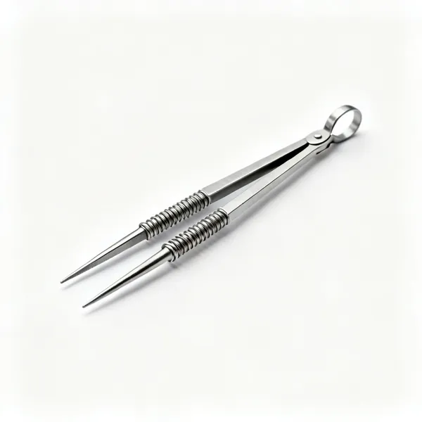 A pair of steel spring dividers